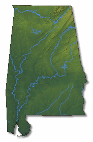 Alabama Map - StateLawyers.com